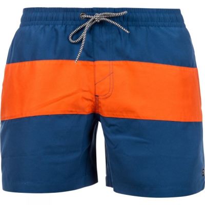 Pantalon Corto Playa Protest Issue Hombre - Azules / Naranjas - Chile AMW056491